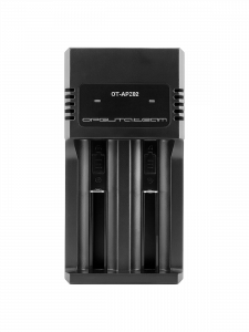 Зарядное устройство для аккумуляторов 18650 на 2 слота Орбита OT-APZ02